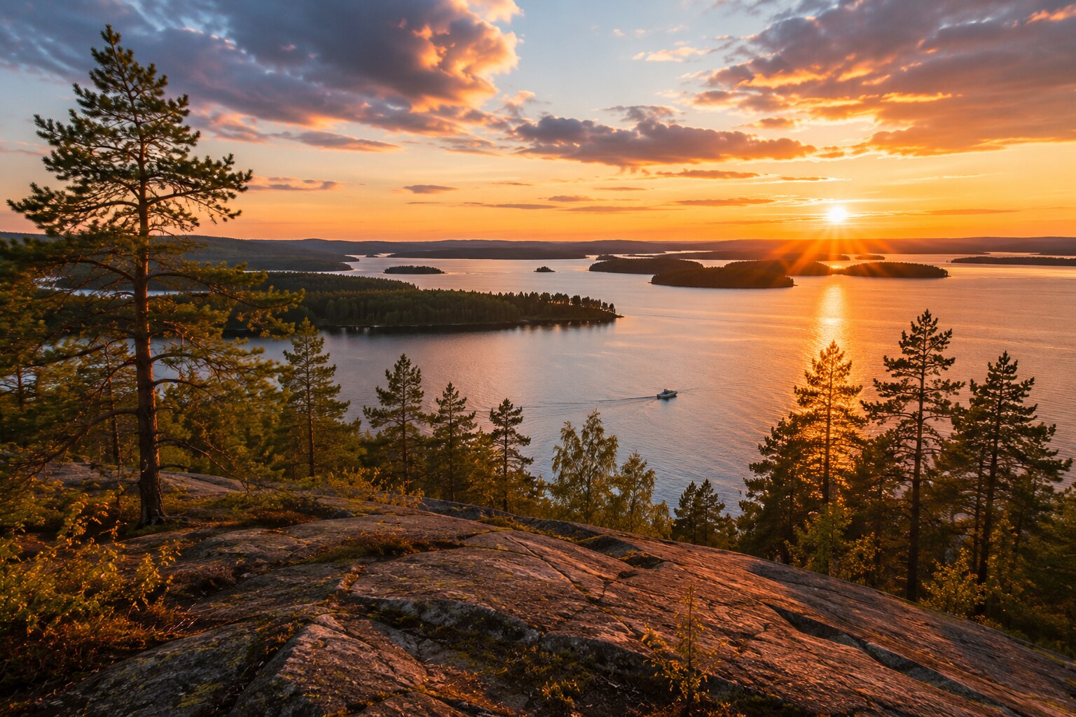 Neitvuori sunset