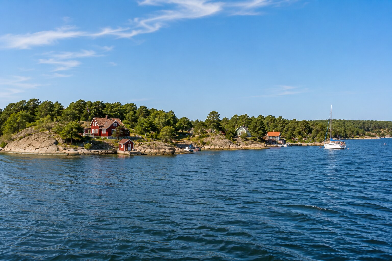 Turku archipelago coastline